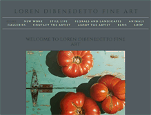 Tablet Screenshot of lorendibenedetto.com